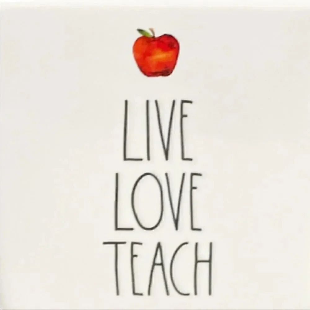 Rae Dunn LIVE. LOVE.
TEACH Pen/Pencil Caddy or Eyeglass Holder